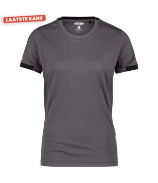 DASSY DASSY Nexus D-Flex Dames T-Shirt Grijs/Zwart