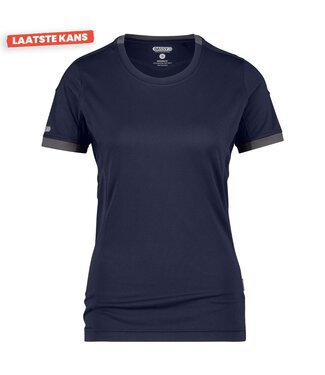 DASSY DASSY Nexus D-Flex Dames T-Shirt Donkerblauw/Grijs
