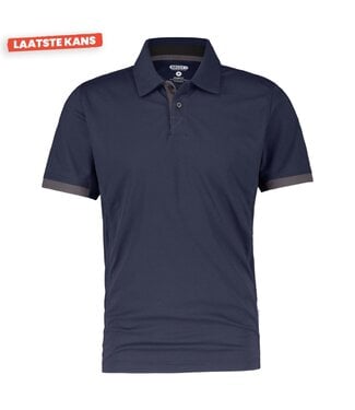 DASSY DASSY Traxion D-Flex Werkpolo Donkerblauw/Grijs