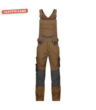 DASSY DASSY Tronix D-FX Tuinbroek Bruin/Grijs