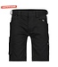 DASSY Axis D-Flex Korte Werkbroek Stretch Zwart