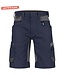 DASSY Axis D-Flex Korte Werkbroek Stretch Donkerblauw/Grijs