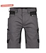 DASSY Axis D-Flex Korte Werkbroek Stretch Grijs/Zwart