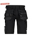 DASSY Trix D-Flex Korte Werkbroek Stretch Zwart
