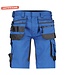 DASSY Trix D-Flex Korte Werkbroek Stretch Blauw/Grijs