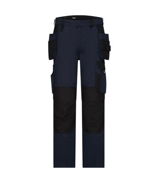 DASSY DASSY Rossi Flex Werkbroek Stretch Donkerblauw/Zwart