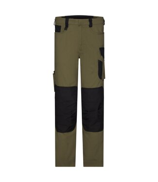 DASSY DASSY Ponti Werkbroek Khaki/Zwart