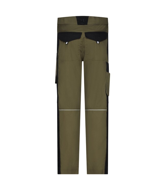DASSY Ponti Werkbroek Khaki/Zwart