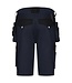 DASSY Kuma Korte Werkbroek Donkerblauw/Zwart