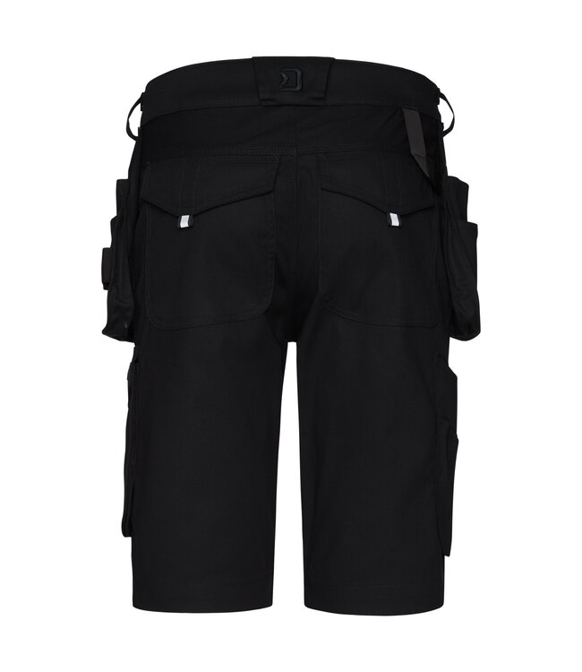 DASSY Kuma Korte Werkbroek Zwart