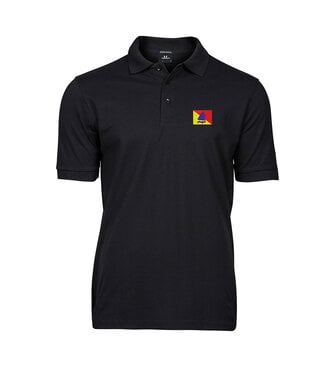 Twaalfvoetsjollenclub Polo Heren Zwart