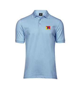 Twaalfvoetsjollenclub Polo Heren Lichtblauw