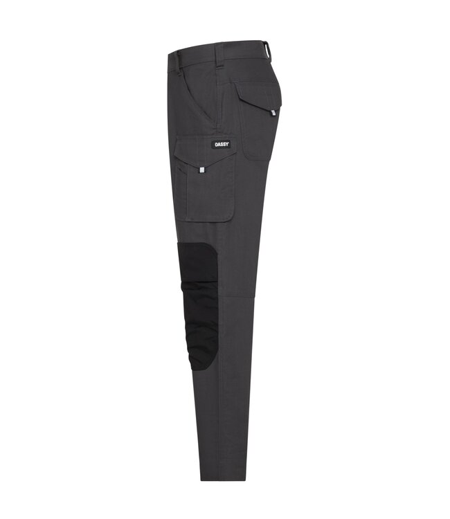 DASSY Ando Werkbroek Grijs/Zwart