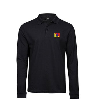 Twaalfvoetsjollenclub Polo LS Heren Zwart