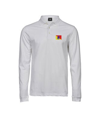 Twaalfvoetsjollenclub Polo LS Heren Wit