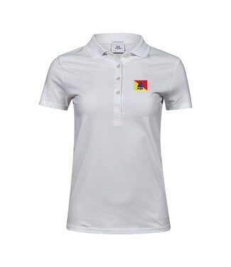 Twaalfvoetsjollenclub Polo Dames Wit