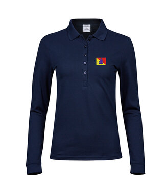 Twaalfvoetsjollenclub Polo LS Dames Navy