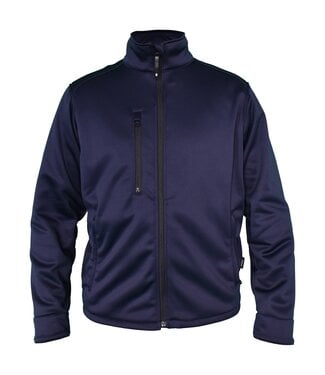 DASSY DASSY Zen Werktrui met Rits Donkerblauw