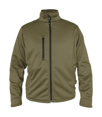 DASSY DASSY Zen Werktrui met Rits Khaki