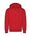 DASSY DASSY Grid Werktrui Hoodie Rood