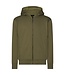 DASSY DASSY Grid Werktrui Hoodie Khaki