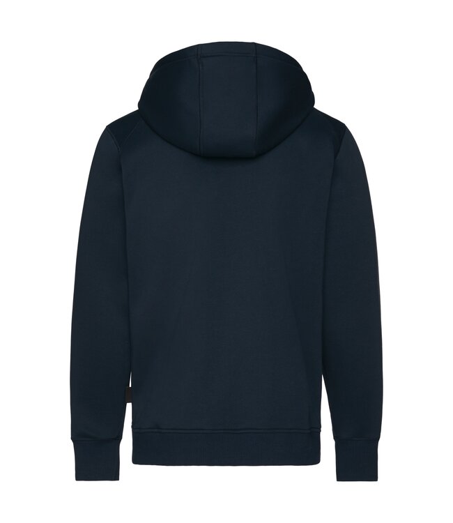 DASSY Grid Werktrui Hoodie Donkerblauw