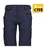 DASSY Axis NEXT D-Flex Dames Korte Werkbroek Stretch Donkerblauw/Grijs