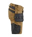 Blaklader 1752 Korte Werkbroek Stretch Bruin/Zwart