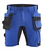 Blaklader 1752 Korte Werkbroek Stretch Blauw/Zwart