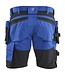 Blaklader 1752 Korte Werkbroek Stretch Blauw/Zwart