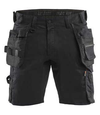 Blaklader Blaklader 1752 Korte Werkbroek Stretch Zwart
