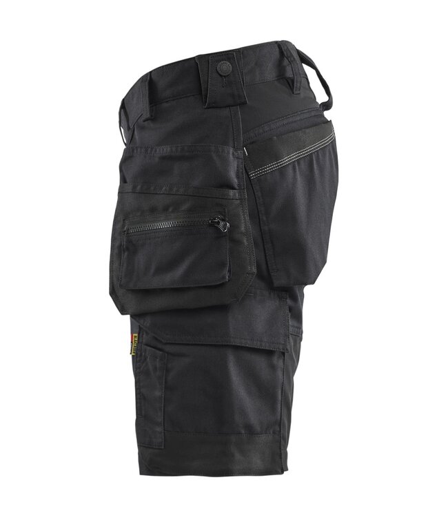 Blaklader 1752 Korte Werkbroek Stretch Zwart