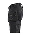 Blaklader 1752 Korte Werkbroek Stretch Zwart
