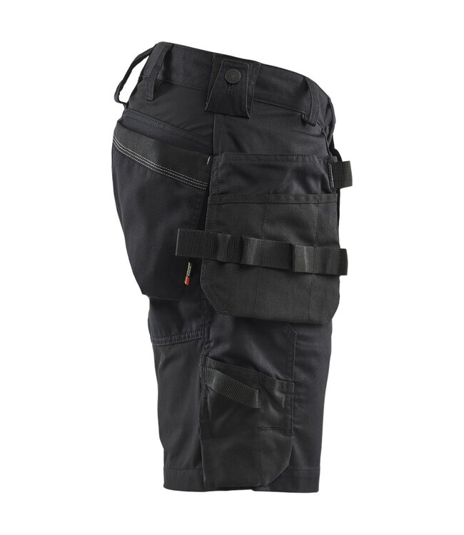 Blaklader 1752 Korte Werkbroek Stretch Zwart