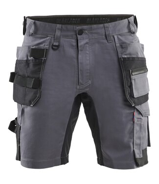 Blaklader Blaklader 1752 Korte Werkbroek Stretch Medium Grijs