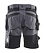 Blaklader 1752 Korte Werkbroek Stretch Medium Grijs