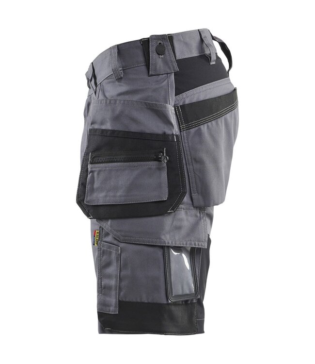 Blaklader 1752 Korte Werkbroek Stretch Medium Grijs