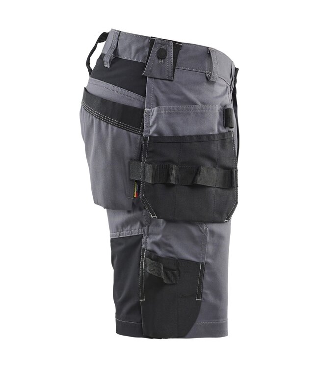 Blaklader 1752 Korte Werkbroek Stretch Medium Grijs