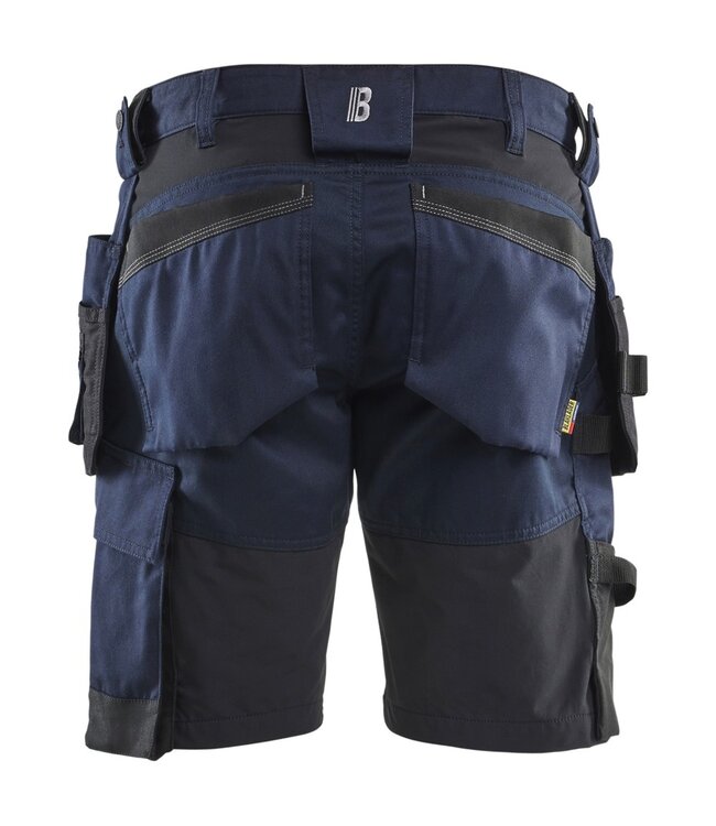 Blaklader 1752 Korte Werkbroek Stretch Donkerblauw