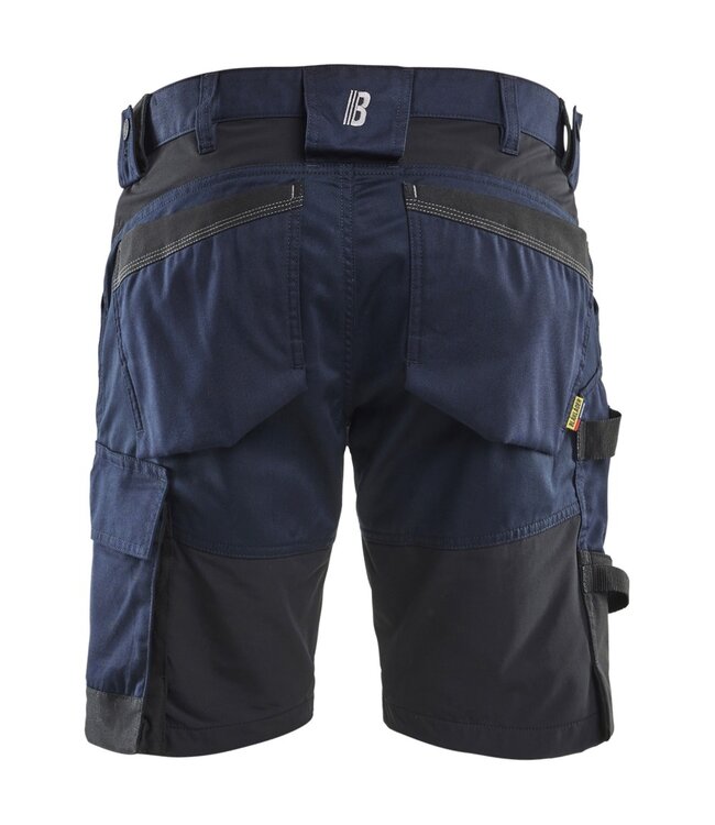 Blaklader 1753 Korte Werkbroek Stretch Donkerblauw