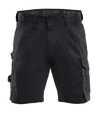 Blaklader Blaklader 1753 Korte Werkbroek Stretch Zwart