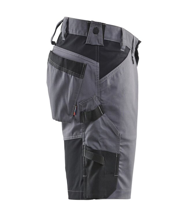 Blaklader 1753 Korte Werkbroek Stretch Medium Grijs