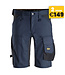 Snickers 6143 Korte Werkbroek Stretch AllroundWork Donkerblauw/Zwart