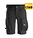 Snickers 6143 Korte Werkbroek Stretch AllroundWork Zwart