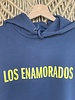 Los Enamorados Blue Hoodie with Yellow logo