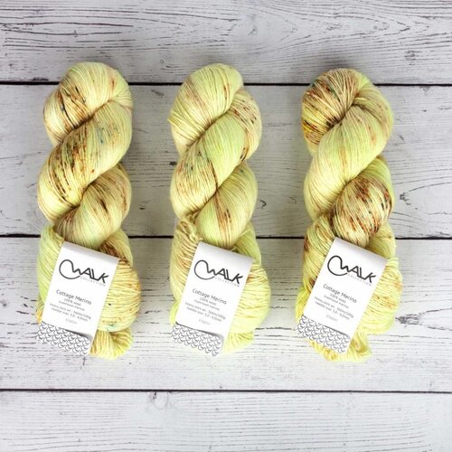 WALK collection COTTAGE MERINO - LEMON BRITTLE