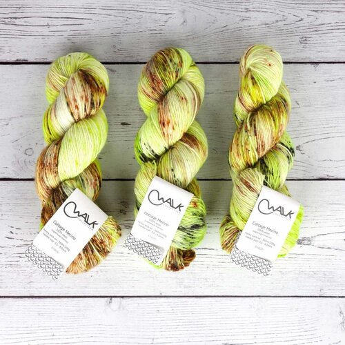 WALK collection COTTAGE MERINO - KEY LIME PIE