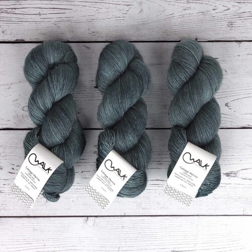 WALK collection COTTAGE MERINO - LEADEN SKY