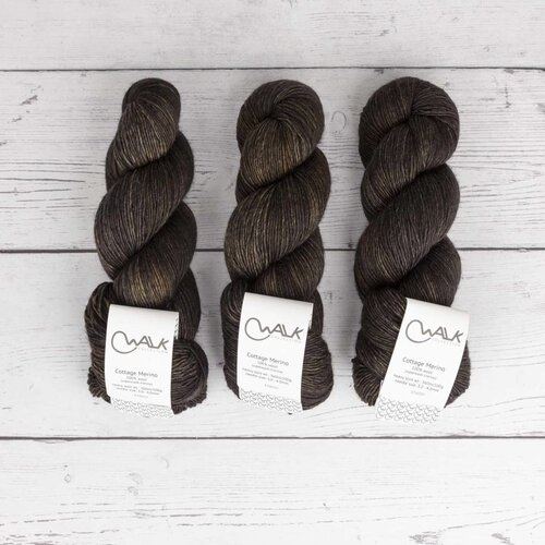 WALK collection COTTAGE MERINO - EBONY