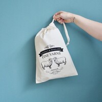 PROJECT BAG - STEPHEN & PENELOPE SHEEP CREAM